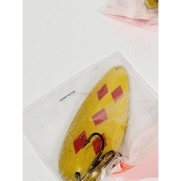 10 Universal Spoon 2 3/4 Oxbord Outdoors Styled Lure Gold/Red/5 Of Diamonds - Picture 16 of 16